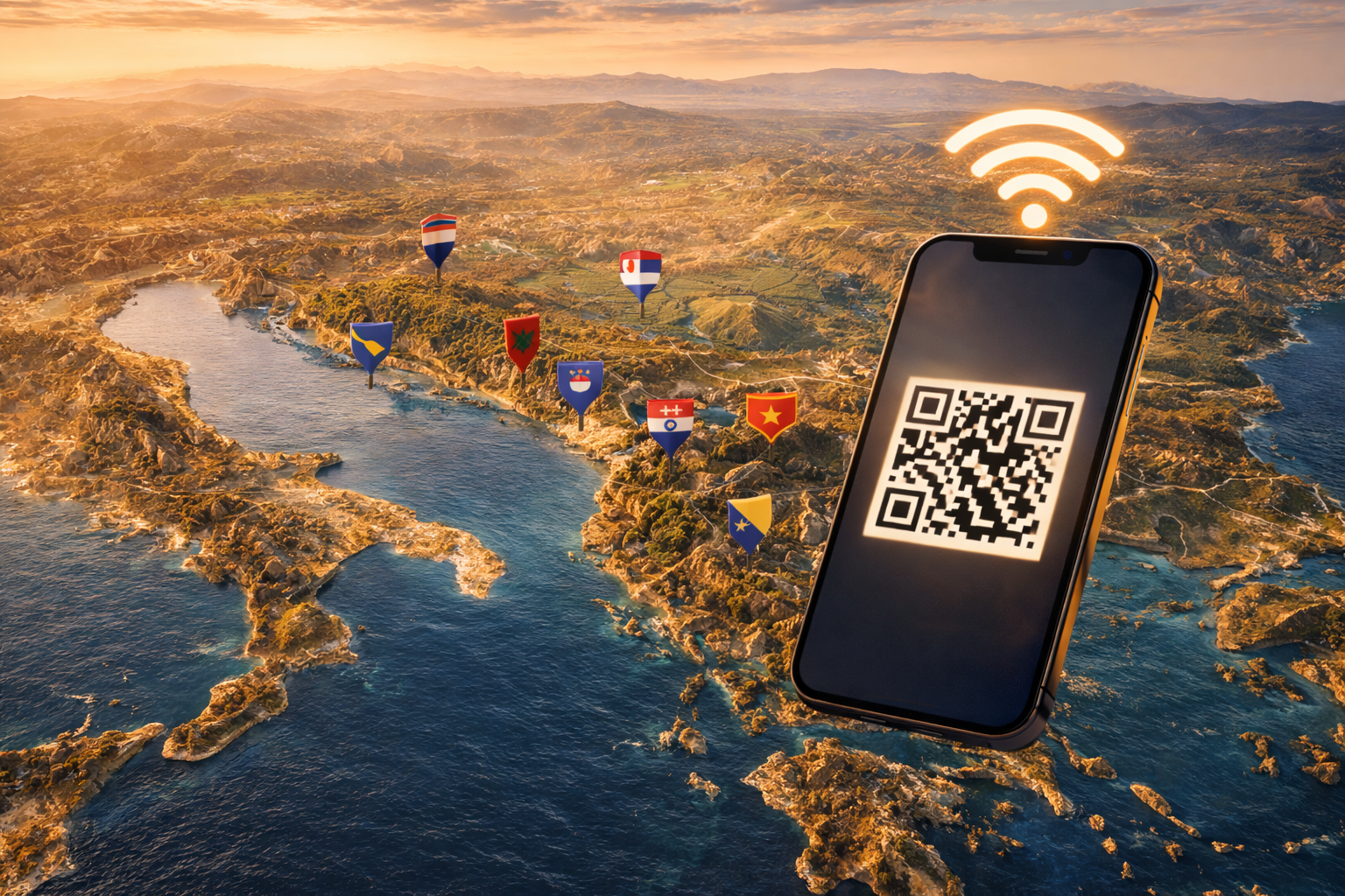eSIM für Europa & Balkan – ein Paket, viele Länder